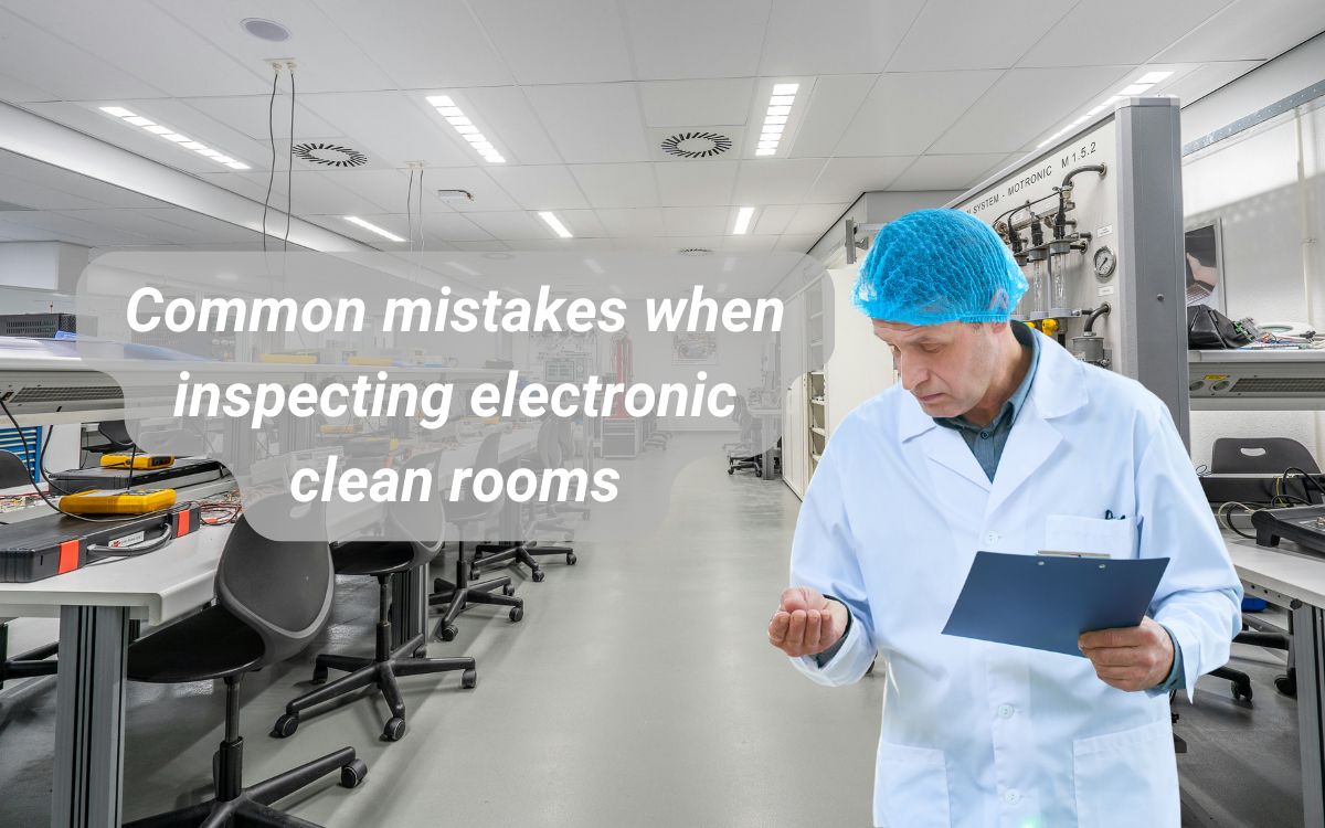 Common mistakes when inspecting electronic clean rooms