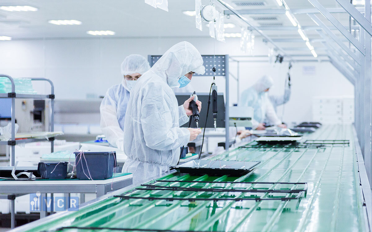 Thiết bị phòng sạch trong nhà máy bán dẫn